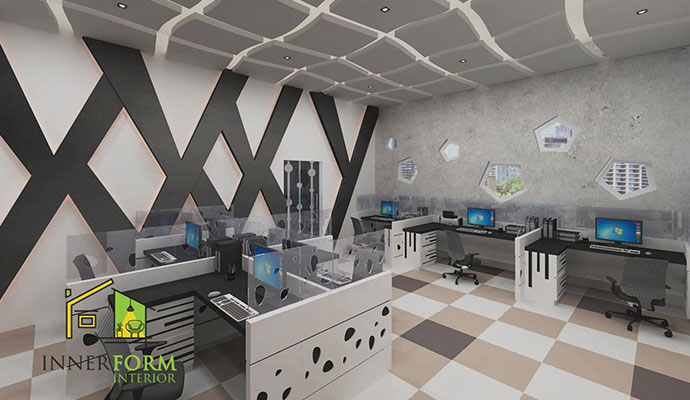 Reception and Ooffice Interior Design